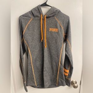 PINK Grey & Orange Pullover
